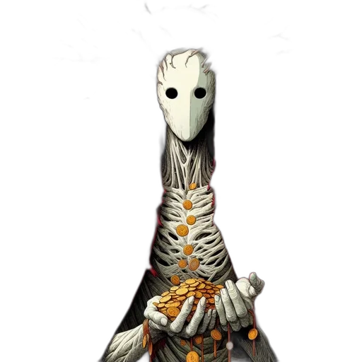 mask, creature, animal, dress transparent PNG cut-out