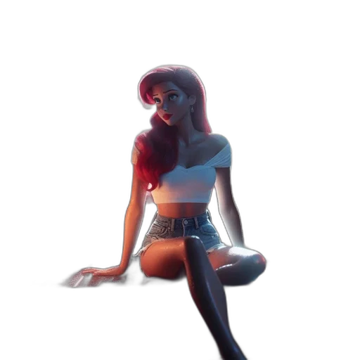 dress, robot, staff, creature transparent PNG cut-out