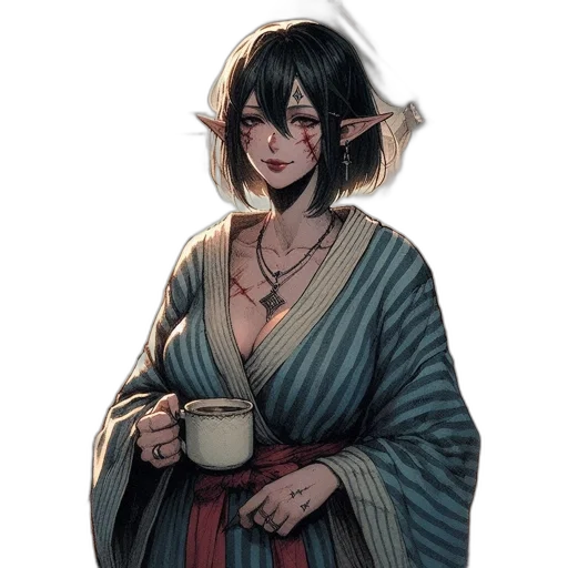 staff, fantasy art, concept art, watercolor transparent PNG cut-out
