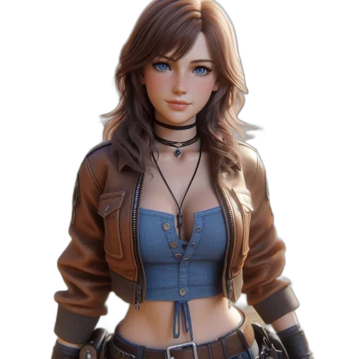 jacket, concept art, fantasy art, photorealistic transparent PNG cut-out