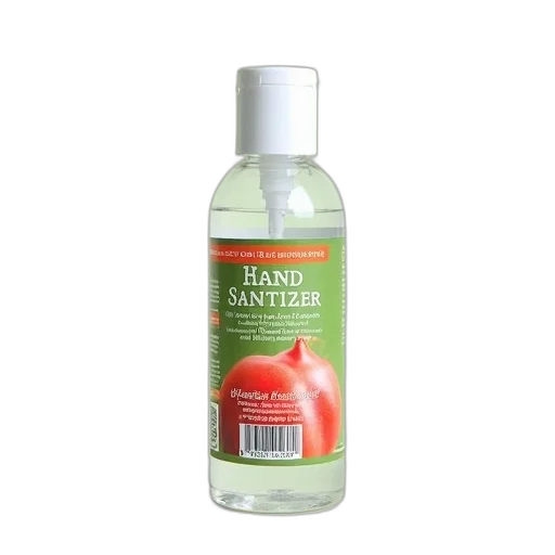 bottle, hand, sanitizer, white transparent PNG cut-out