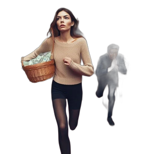 dress, shoes, creature, mask transparent PNG cut-out
