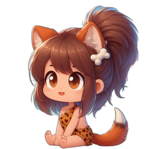animal, creature, staff, hair transparent PNG cut-out
