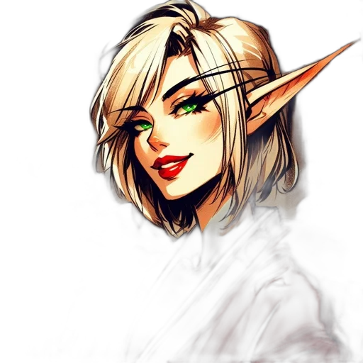 face, staff, fantasy art, concept art transparent PNG cut-out