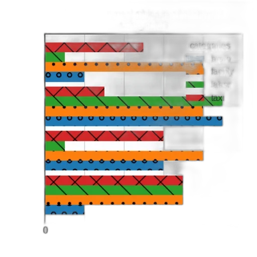furniture, 3d render, pixel art, colorful transparent PNG cut-out
