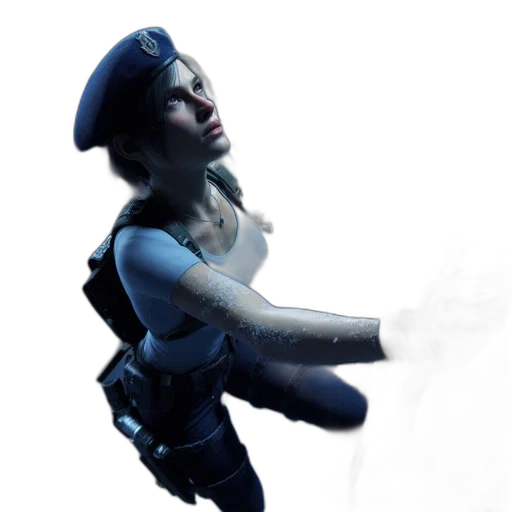 staff, weapon, robot, hat transparent PNG cut-out