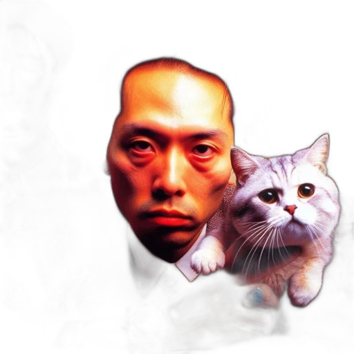animal, face, staff, photorealistic transparent PNG cut-out
