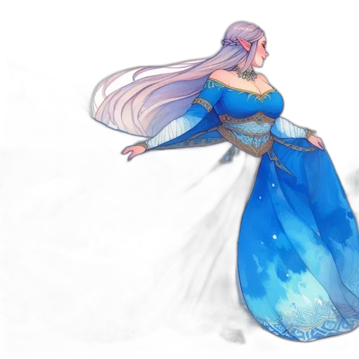 dress, dragon, concept art, fantasy art transparent PNG cut-out