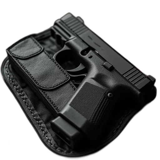 weapon, 3d render, handgun, gun transparent PNG cut-out