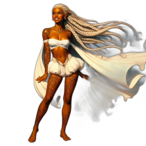 fantasy art, concept art, 3d render, pixel art transparent PNG cut-out