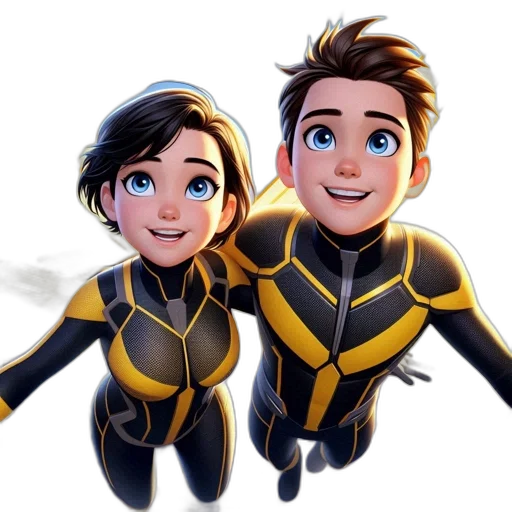 concept art, cartoon, 3d render, comic book art transparent PNG cut-out