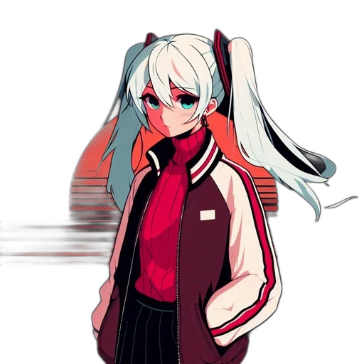 jacket, staff, weapon, mask transparent PNG cut-out