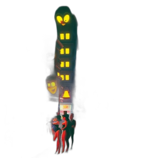 staff, weapon, concept art, 3d render transparent PNG cut-out