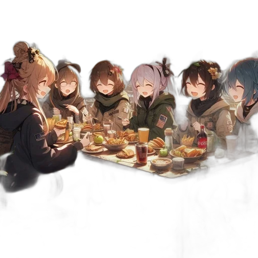 food, staff, concept art, pixel art transparent PNG cut-out