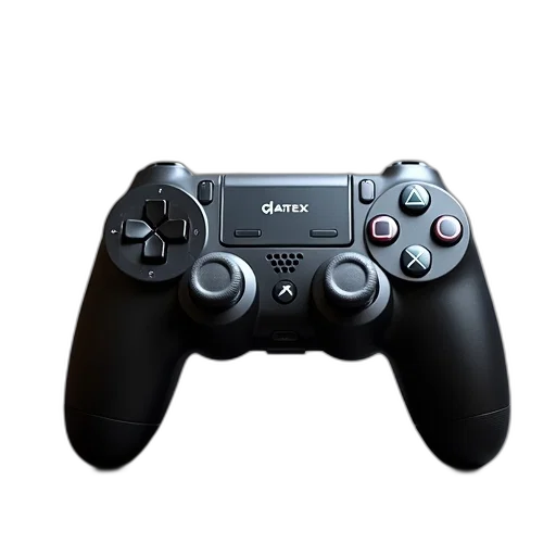 weapon, 3d render, wireless, gamepad transparent PNG cut-out