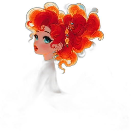 crown, hair, staff, jewelry transparent PNG cut-out