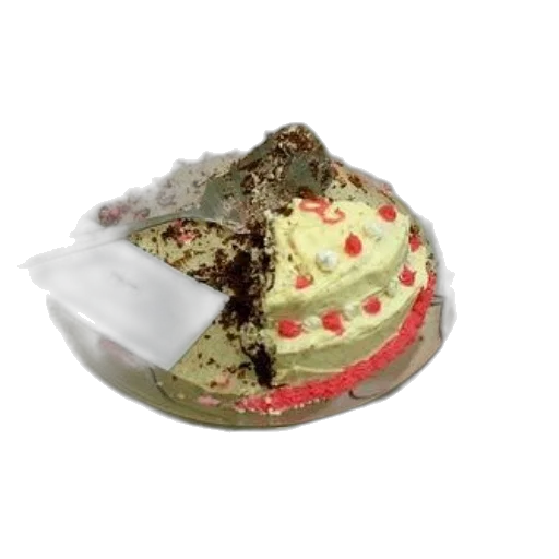 food, hat, crown, 3d render transparent PNG cut-out