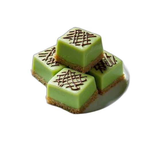 food, jewelry, 3d render, green transparent PNG cut-out