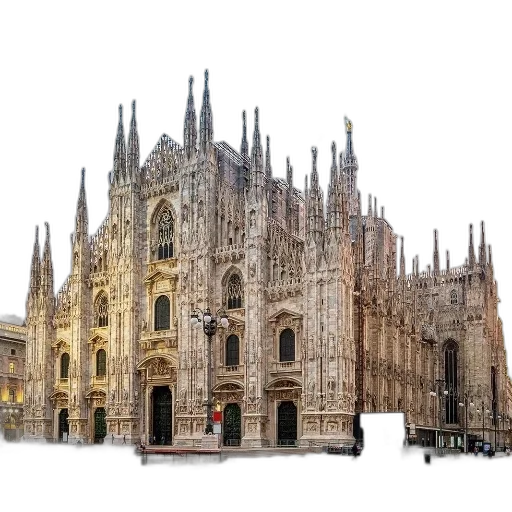 building, crown, photorealistic, 3d render transparent PNG cut-out