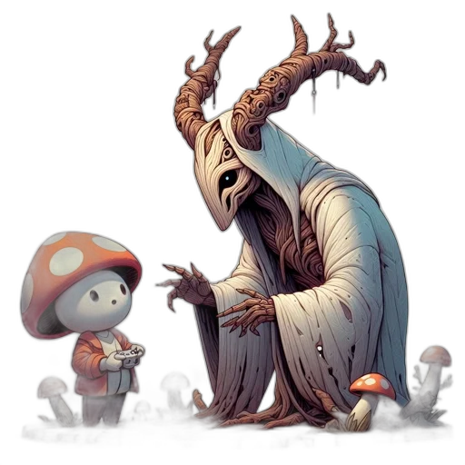 creature, concept art, fantasy art, comic book art transparent PNG cut-out