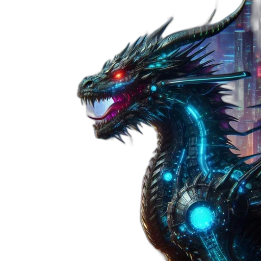 dragon, creature, concept art, fantasy art transparent PNG cut-out