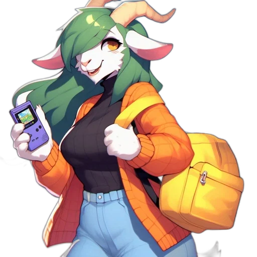 jacket, staff, animal, robot transparent PNG cut-out