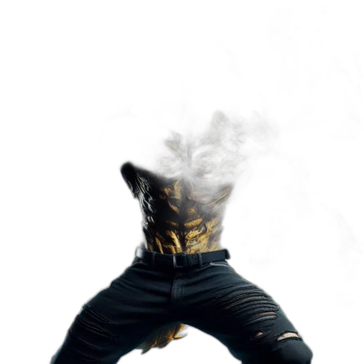 mask, jacket, dragon, creature transparent PNG cut-out