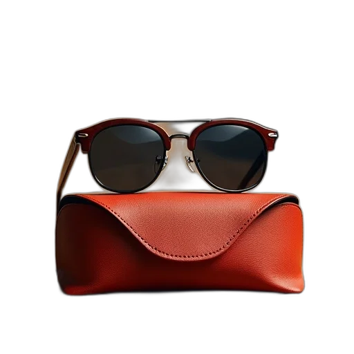 3d render, supoktt, sunglasses, case transparent PNG cut-out
