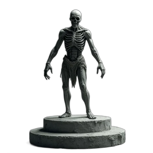 creature, robot, concept art, 3d render transparent PNG cut-out