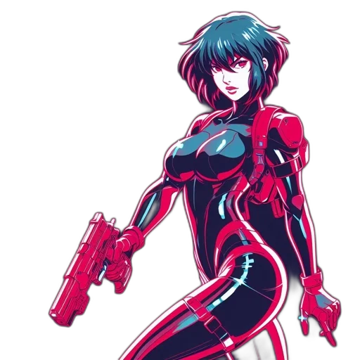 robot, weapon, concept art, comic book art transparent PNG cut-out