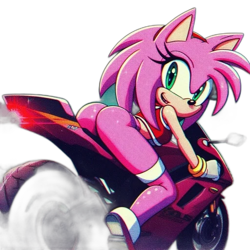 car, vaporwave, concept art, pixel art transparent PNG cut-out