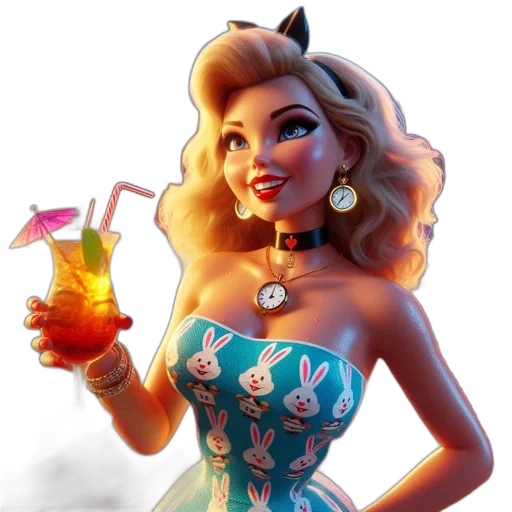 dress, 3d render, concept art, fantasy art transparent PNG cut-out