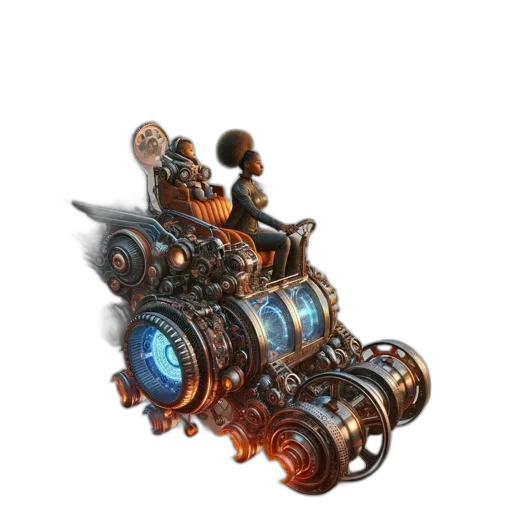 robot, weapon, staff, car transparent PNG cut-out