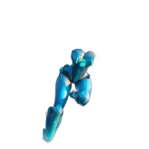 robot, weapon, creature, staff transparent PNG cut-out