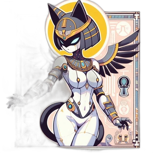 robot, concept art, fantasy art, pixel art transparent PNG cut-out