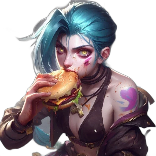 food, concept art, cyberpunk, fantasy art transparent PNG cut-out