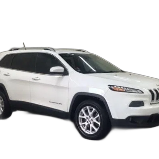 car, white, jeep, cherokee transparent PNG cut-out