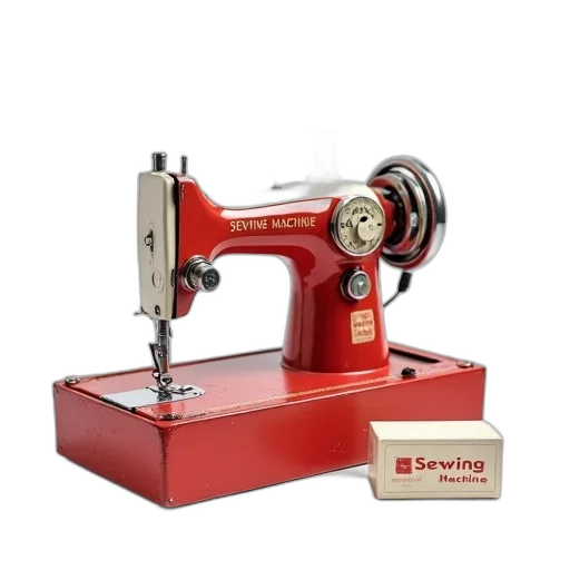 robot, vintage, sewing, machine transparent PNG cut-out