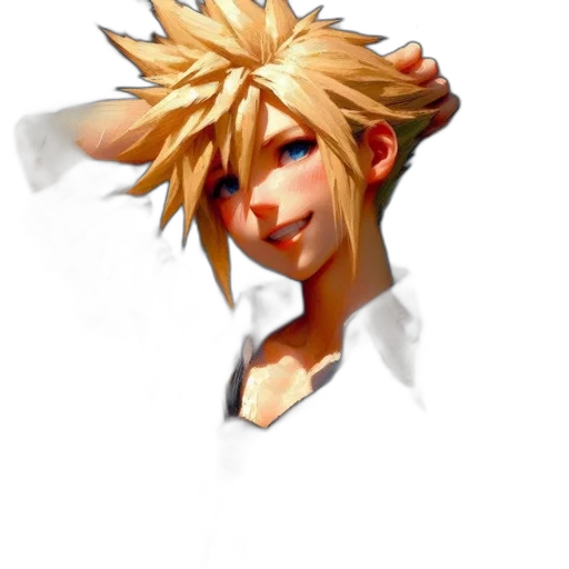 face, staff, mask, hair transparent PNG cut-out