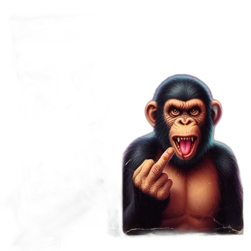 animal, photorealistic, concept art, 3d render transparent PNG cut-out