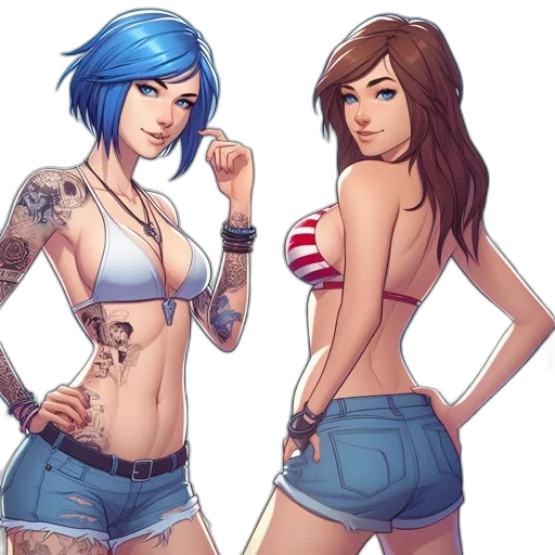 concept art, comic book art, fantasy art, pixel art transparent PNG cut-out