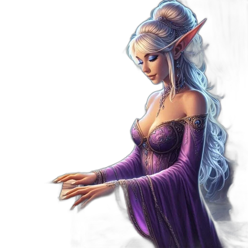dress, dragon, fantasy art, concept art transparent PNG cut-out