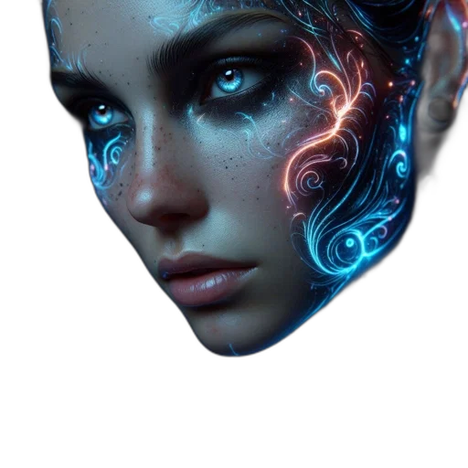 mask, face, jewelry, robot transparent PNG cut-out