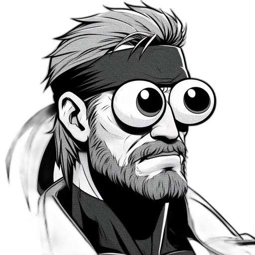 staff, jacket, face, cartoon transparent PNG cut-out