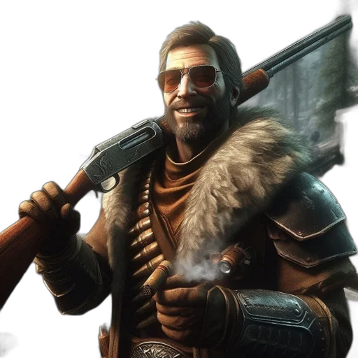 weapon, staff, sword, face transparent PNG cut-out