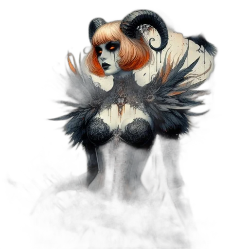 creature, mask, animal, concept art transparent PNG cut-out