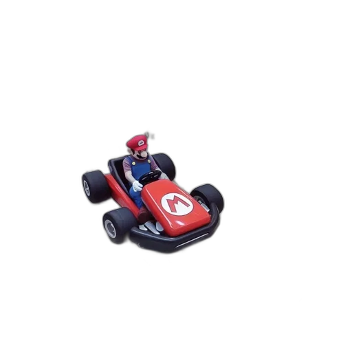 car, robot, 3d render, surreal transparent PNG cut-out