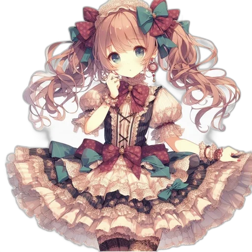 dress, staff, robot, crown transparent PNG cut-out