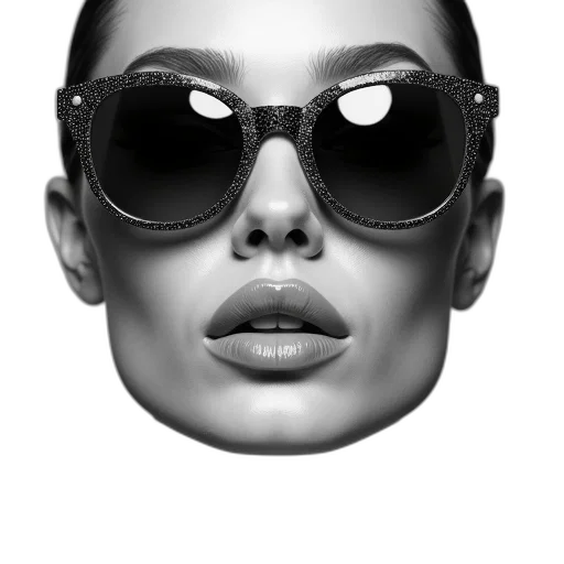 mask, face, jewelry, photorealistic transparent PNG cut-out