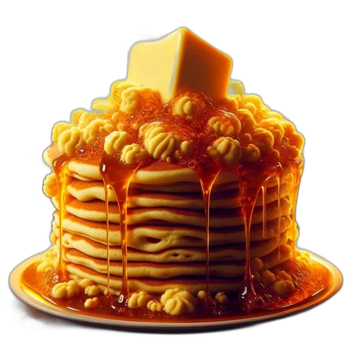 food, hat, crown, 3d render transparent PNG cut-out